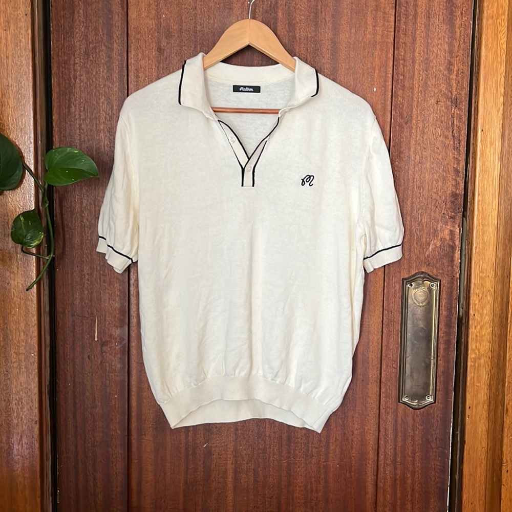 Malbon  Biscayne Polo size M off white